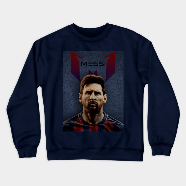 messi Crewneck Sweatshirt by ElRyan